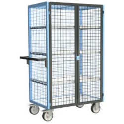 Servante grillagée avec toit - 500 kg