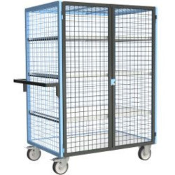 Servante grillagée avec toit - 500 kg