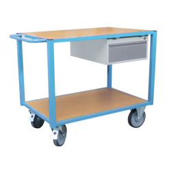Servante établi modulaire 2 ou 3 plateaux bois  - 500 kg - Fimm