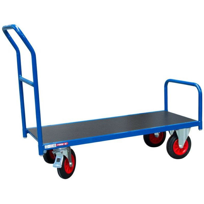 Chariot avec dossier fixe 250 kg pour passage étroit - Fimm