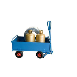 Chariot avant train pivotant avec habillage 120x180 cm 500kg - Fimm