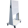 Chariot porte-bacs à bec en tôle acier 150 kg - Fimm