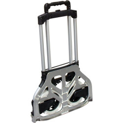 Diable à poignée repliables et bavette en aluminium 50 à 80 kg - Fimm