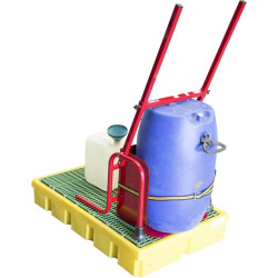 Transvaseur pour jerrican ou fût de 60L avec sangle de maintien -Fimm