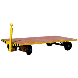 Remorque tractable sur fusées articulées Fimm - 1 essieu directeur