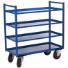 Servante multi-niveaux Fimm 4 à 8 plateaux 400 kg