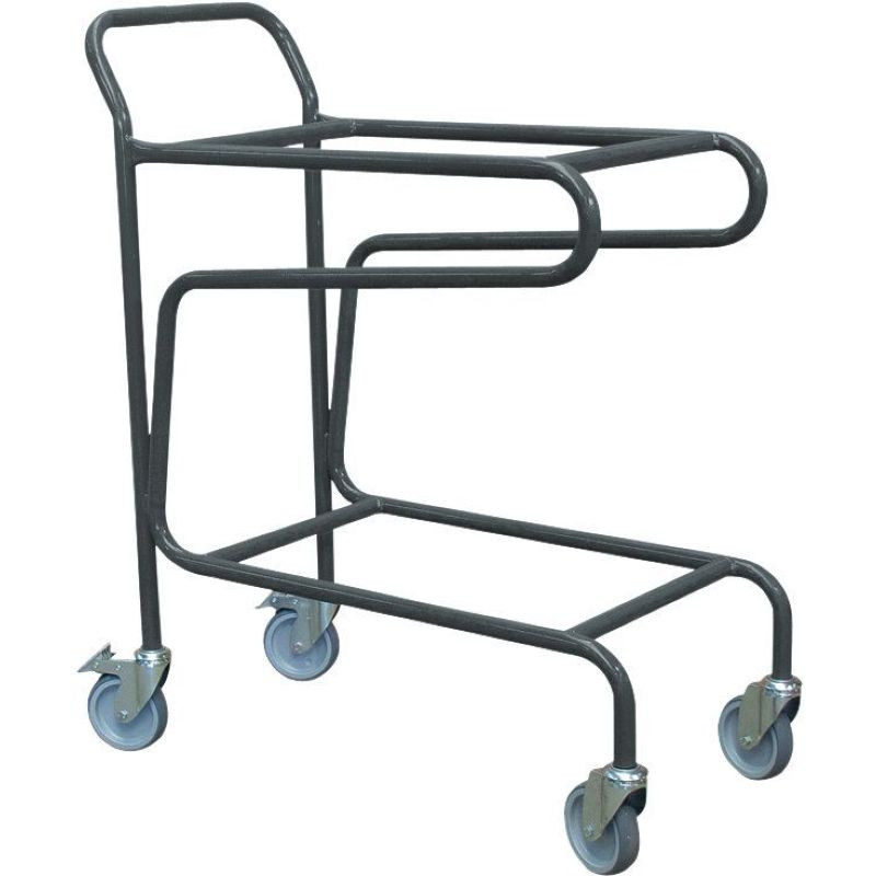 Servante porte bacs plastiques emboîtables 100 kg - Fimm