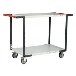 Servante Fimm à 2 ou 3 plateaux et double poignées 250 kg