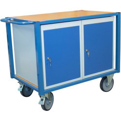Servante établi modulaire 1 plateau bois  - 500 kg - Fimm