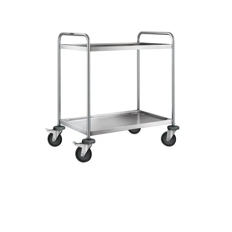 Servante alimentaire Fimm en inox 2 ou 3 plateaux  120 kg