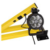 Projecteur de quai led 24V sur bras articulé