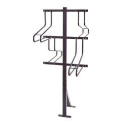 Support 4 vélos Mottez M097C4 à la verticale