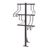 Support 4 vélos Mottez M097C4 à la verticale