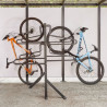 Support 4 vélos Mottez M097C4 à la verticale