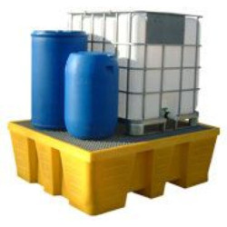 Bacs de retention manutentionnable en PEHD de 1000 à 1050 L - Fimm