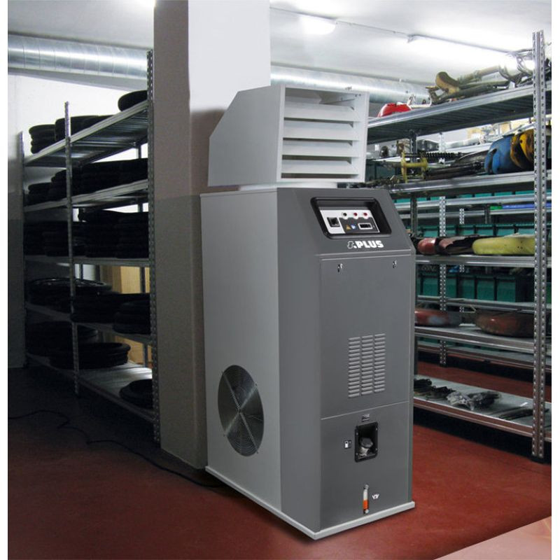 Générateur air chaud fioul SPLUS avec réservoir COMPACT F3
