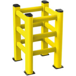 Protection haute renforcée pour poteau et pilier en PVC
