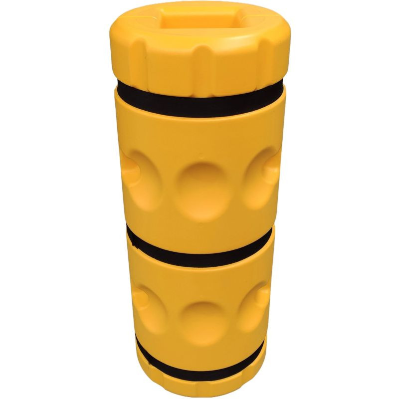 Protection en PVC double coque ronde pour poteau