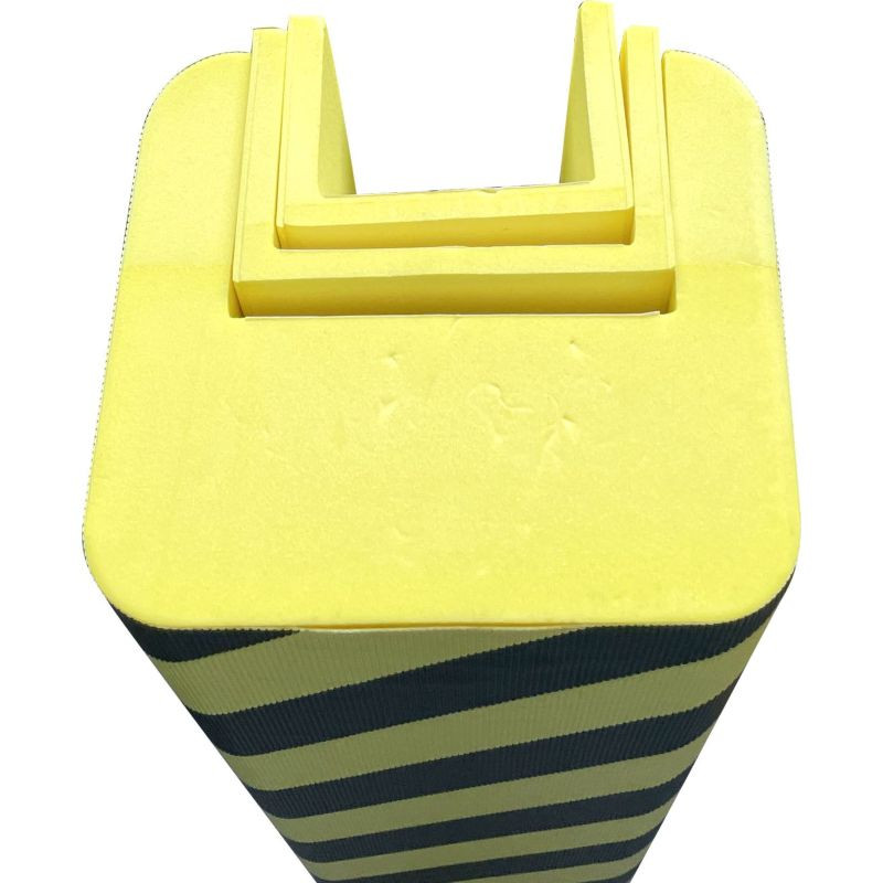 Protection en mousse pour pied de rayonnage — protection