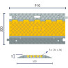 Éléments de protection pour câbles au sol de la série CP1002 - Viso