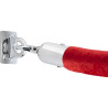 Attache murale pour corde ou chaîne de balisage — balisage