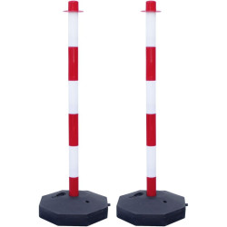 Kit de poteaux de balisage en plastique