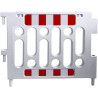 Barrière mobile de sécurité en polypropylène — balisage de chantier