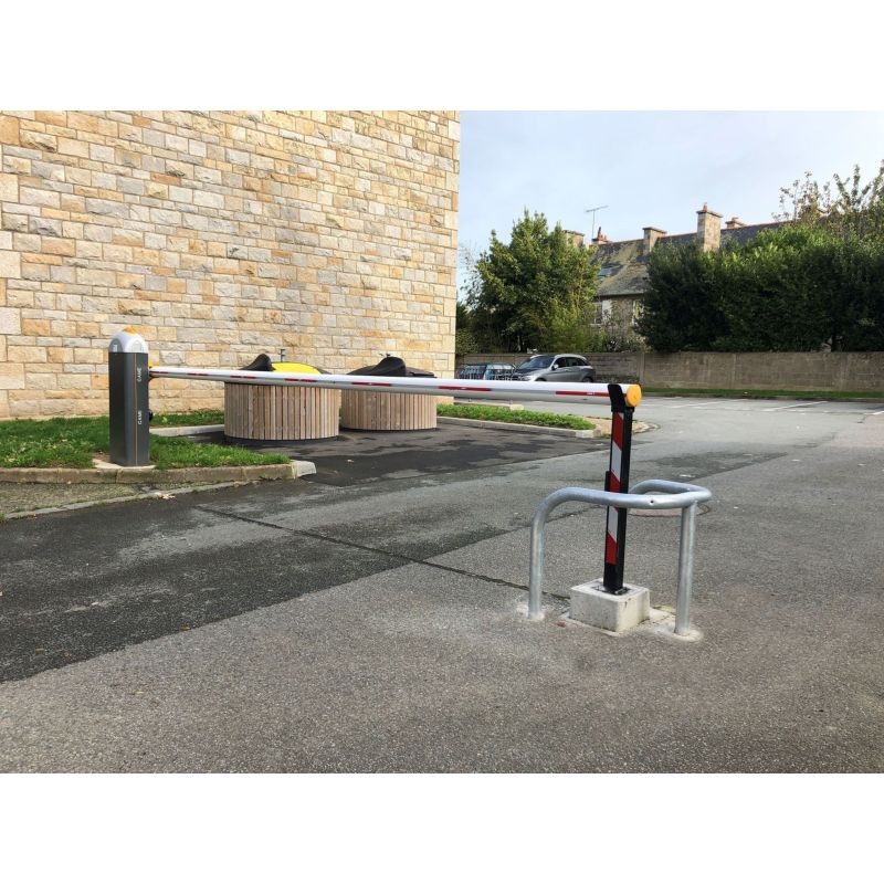 Étrier de protection à 3 pieds en acier galvanisé — sécurité