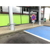 Étrier de protection à 3 pieds en acier galvanisé — sécurité