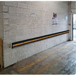Protection de mur fixe en caoutchouc — protection des locaux