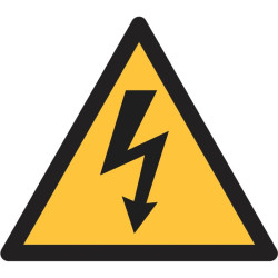 Adhésif de marquage au sol - Danger électrique — balisage