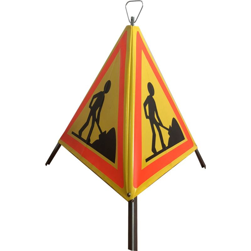 Tripode pliable de signalisation temporaire — signalisation