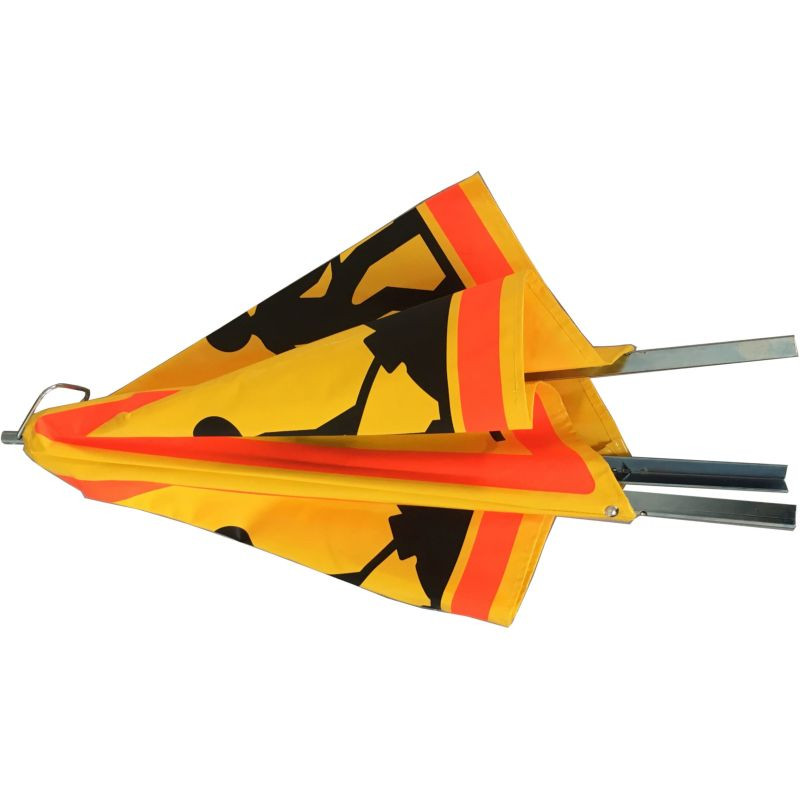 Tripode pliable de signalisation temporaire — signalisation