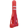 Barrière d'intervention extensible en plastique — balisage