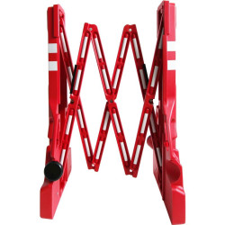Barrière d'intervention extensible en plastique — balisage