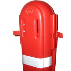 Barrière d'intervention extensible en plastique — balisage