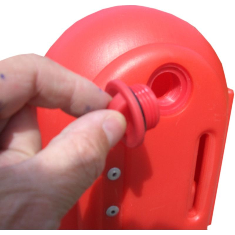 Barrière d'intervention extensible en plastique — balisage