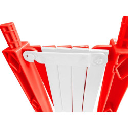 Barrière de clôture extensible — balisage de chantier