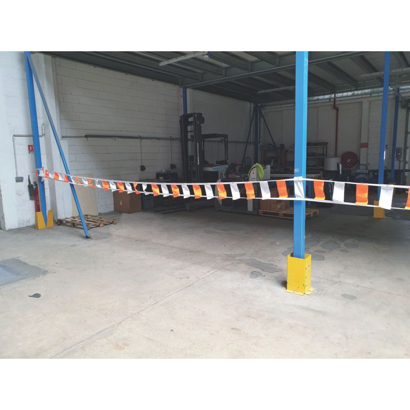 Bandeau de signalisation souple réfléchissant — balisage