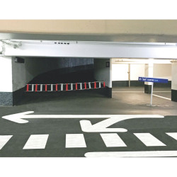 Bandeau de signalisation souple réfléchissant — balisage