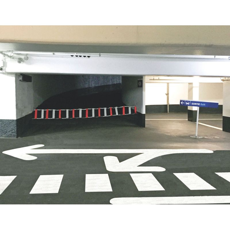 Bandeau de signalisation souple réfléchissant — balisage