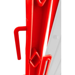 Barrière de clôture extensible — balisage de chantier