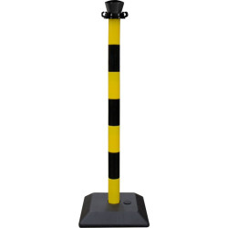 Poteau de balisage PVC pour la délimitation des espaces - Viso