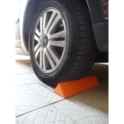 Butée de roue de voiture à coller au sol pour garage