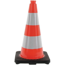 Cône de signalisation avec base lestée ou à lester — balisage