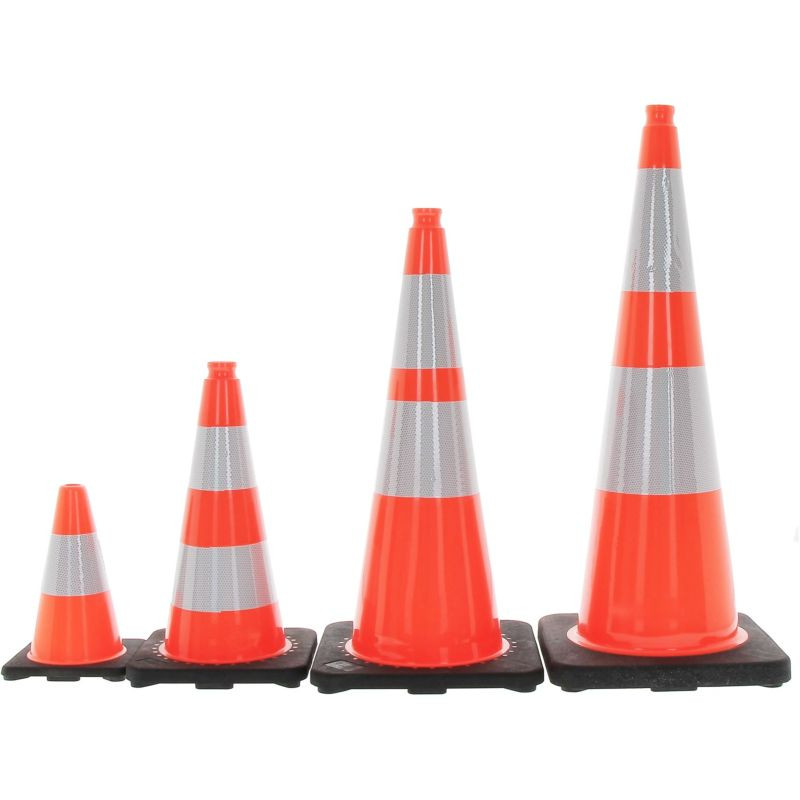 Cône de signalisation avec base lestée ou à lester — balisage