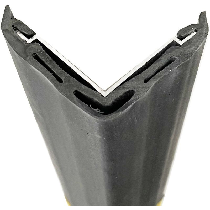 Protection d'angle avec profilé aluminium - Plat — sécurité