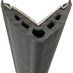 Protection d'angle avec profilé aluminium - Arrondie — sécurité