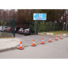 Cône de signalisation avec base lestée ou à lester — balisage