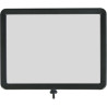 Support noir pour affiche A4 orientable en portrait ou paysage